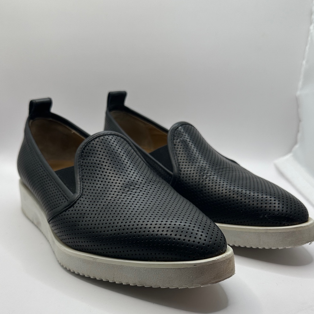 Everlane Black Perforated The Leather Street Shoe